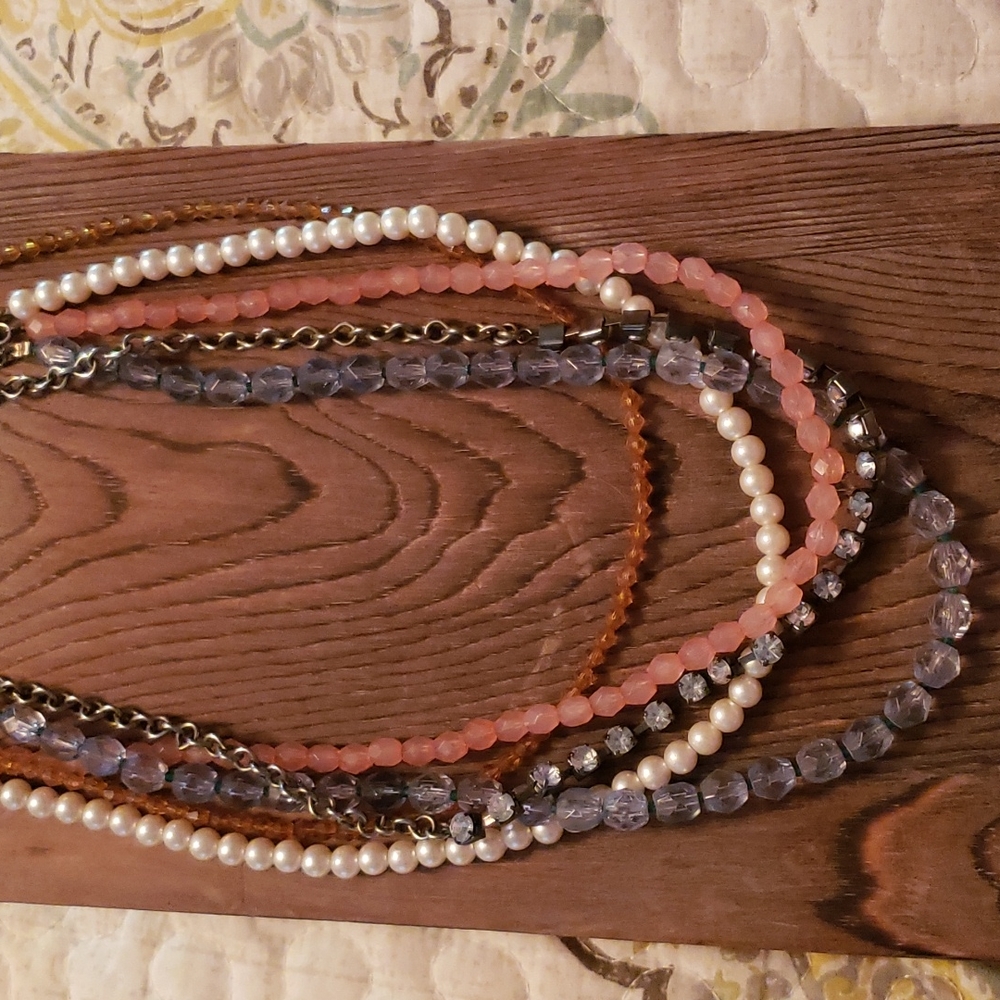 American eagle beaded necklace